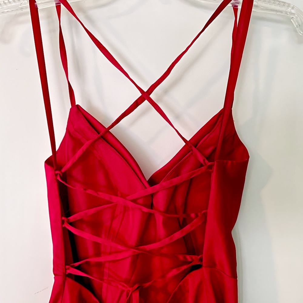 Full length prom dress